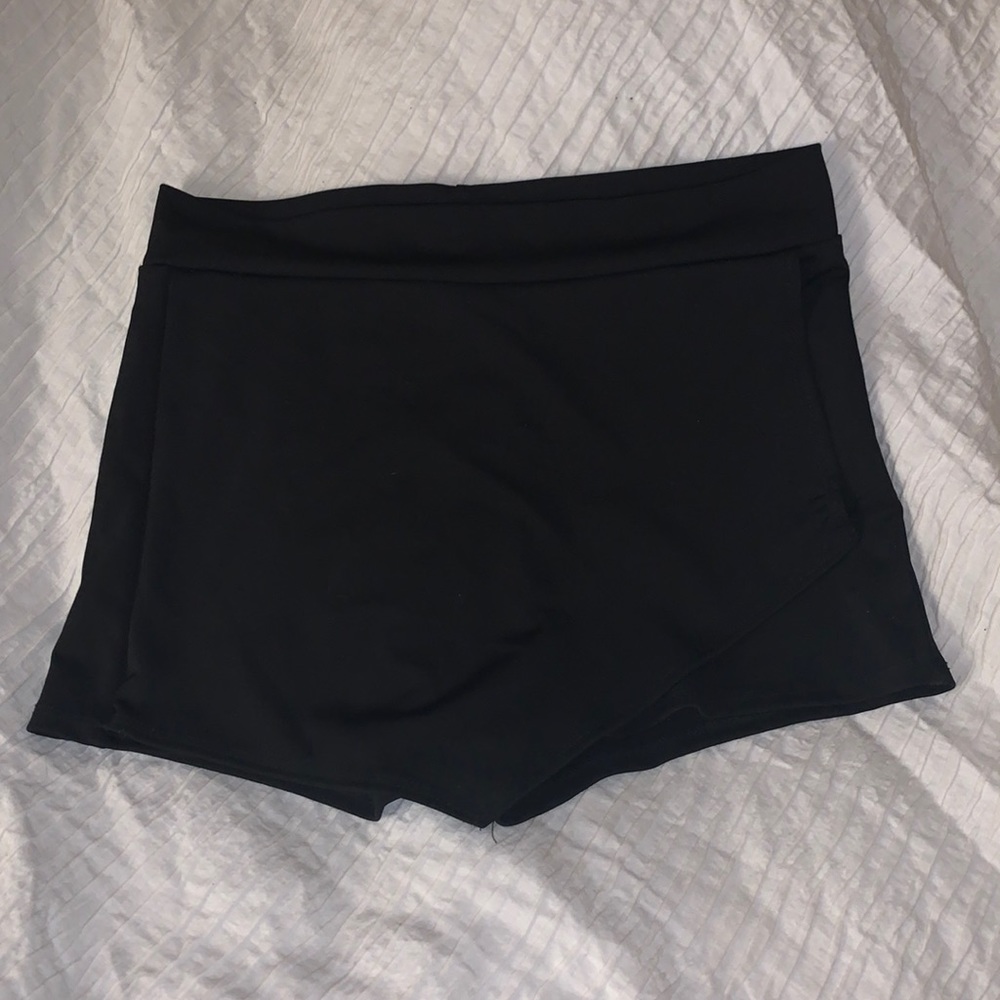Black Envelope Skirt